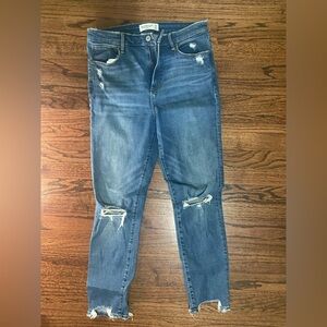 ABERCROMBIE - Super skinny ankle high rise jean - size 29